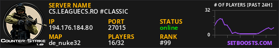 CS.LEAGUECS.RO #CLASSIC