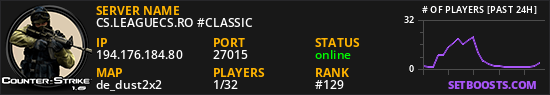 CS.LEAGUECS.RO #CLASSIC