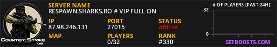 RESPAWN.SHARKS.RO # VIP FULL ON