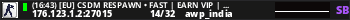 (10:18) [EU] CSDM RESPAWN • FAST | EARN VIP | SHOP | FURLED.P