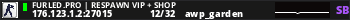 FURLED.PRO | RESPAWN VIP + SHOP