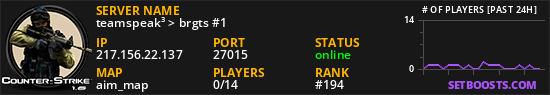 teamspeak³ > brgts #1