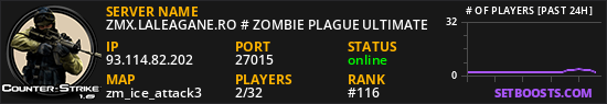 ZMX.LALEAGANE.RO # ZOMBIE PLAGUE ULTIMATE