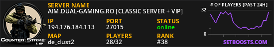AIM.DUAL-GAMING.RO [CLASSIC SERVER + VIP]