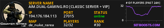 AIM.DUAL-GAMING.RO [CLASSIC SERVER + VIP]