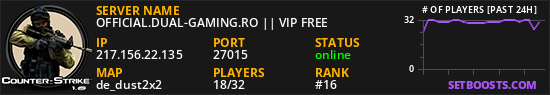 OFFICIAL.DUAL-GAMING.RO || VIP FREE