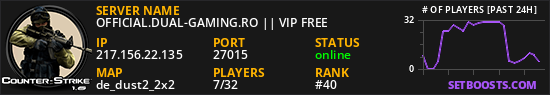 OFFICIAL.DUAL-GAMING.RO || VIP FREE