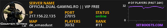 OFFICIAL.DUAL-GAMING.RO || VIP FREE