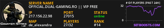 OFFICIAL.DUAL-GAMING.RO || VIP FREE