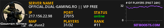 OFFICIAL.DUAL-GAMING.RO || VIP FREE