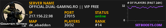 OFFICIAL.DUAL-GAMING.RO || VIP FREE
