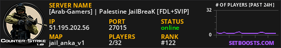 [Arab-Gamers] | Palestine JailBreaK [FDL+SVIP]
