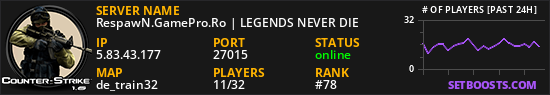 RespawN.GamePro.Ro | LEGENDS NEVER DIE