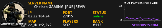 ★    Chelsea GAMING |PUB|REVIV★