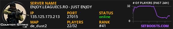 ENJOY.LEAGUECS.RO - JUST ENJOY