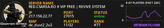 RED.CSAREA.RO # VIP FREE | REVIVE SYSTEM