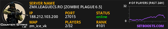 ZMX.LEAGUECS.RO [ZOMBIE PLAGUE 6.5]