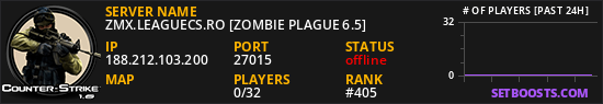 ZMX.LEAGUECS.RO [ZOMBIE PLAGUE 6.5]