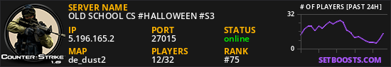 OLD SCHOOL CS #HALLOWEEN #S3