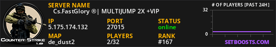亗 Cs.FastGlory ®| MULTIJUMP 2X +VIP 亗