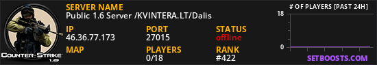 Public 1.6 Server /KVINTERA.LT/Dalis