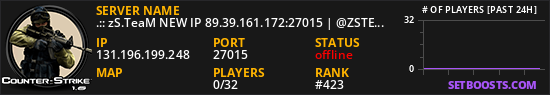 .:: zS.TeaM NEW IP 89.39.161.172:27015 | @ZSTEAM.SITE