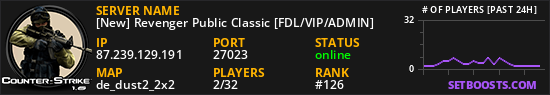 [New] Revenger Public Classic [FDL/VIP/ADMIN]