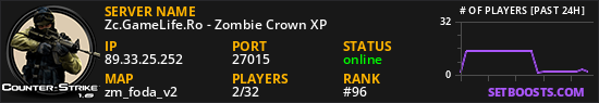 Zc.GameLife.Ro - Zombie Crown XP