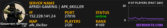 AFRIDI-GAMING | AFK_6KILLER