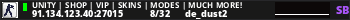 Unity | Shop | VIP | Skins | Modes | Much More!