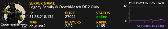 Legacy Family ® DeathMatch DD2 Only