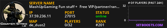 MashUpGaming Fun stuff +  Free VIP/partner/ranks and more