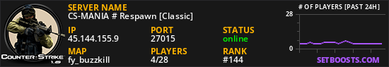 CS-MANIA # Respawn [Classic]