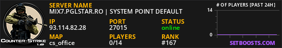 MIX7.PGLSTAR.RO | SYSTEM POINT DEFAULT