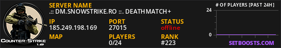 .:: DM.SNOWSTRIKE.RO ::. DEATHMATCH+